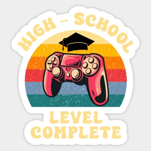 High School level complete Sticker